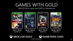 Games com Gold em Outubro de 2020