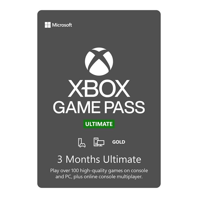 how does a xbox game pass gift card work