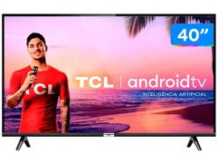 Smart TV LED 40” TCL Full HD Android - Wi-Fi HDR