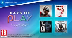 Ofertas de jogos Days of Play 2021 para PS4 e PS5