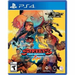 Streets Of Rage 4 + Chaveiro + Livro - PS4