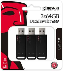 Pen_Drive 64GB Data Traveler - 2 Unidades