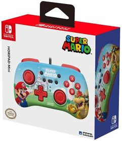 Controle_Horipad Mini Super Mario - Licenciado Nintendo Switch