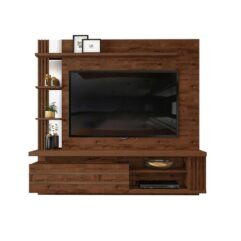 Painel_para TV Solid Dj Móveis Rustico Malbec