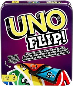 UNO_Jogo de cartas Flip SIOC - Mattel