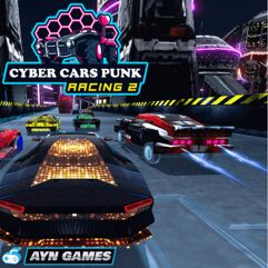 Cyber_Cars Punk Racing 2 de graça na Itch.io