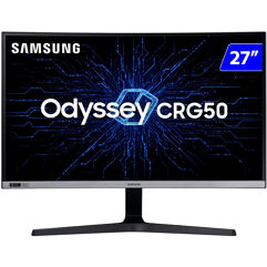 Monitor_LED 27'' Curvo Samsung 1920 x 1080 FHD 240Hz Gsync Série CRG50 - LC27RG50FQLXZD