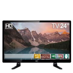 Tv_Monitor LED 24" HQ Conversor Digital Hdmi Usb - Hqtv24