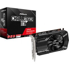 Placa_de Vídeo AsRock Challenger ITX AMD Radeon RX 6400 4GB GDDR6 FRS Ray Tracing