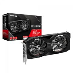 Placa_de Vídeo Asrock Radeon RX 6600 Challenger D, 8GB, GDDR6, FSR, Ray Tracing, 90-GA2RZZ-00UANF