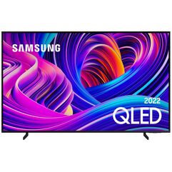 Smart_TV 55" Samsung QLED 4K 2022 Quantum HDR Tela sem limites Alexa built in - 55Q60B