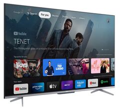 Smart TV Android 65" TCL Led 4K UHD HDR10 Bluetooth Google Assistant Borda Ultrafina 65P725