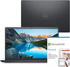 Notebook DELL Inspiron Full HD Intel Core i3 11ª Geração 4GB 128GB SSD+1TB na nuvem Windows 11 Microsoft Office 365 i15-i1100-A20PF