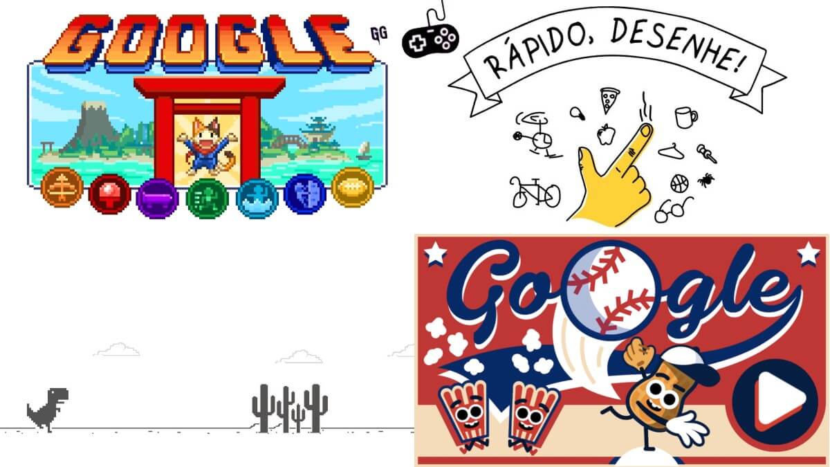 Descubra os melhores jogos do Google Doodle
