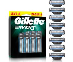 Leve 8 Pague 6 Carga para Aparelho de Barbear Gillette Mach3