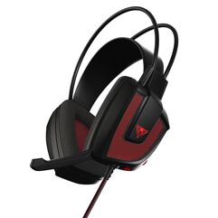 Headset Gamer Patriot Viper V360 Conexão USB LED Vermelho 7.1 Virtual Surround PV3607UMLK