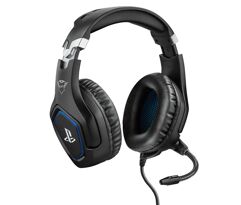 Headset Gamer Trust GXT 488 Forze para PS4 Licença Oficial PlayStation