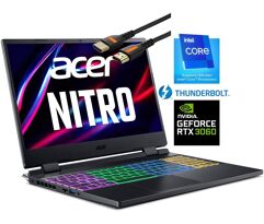 Notebook Gamer Acer Nitro 5 144Hz FHD AMD Intel Core i5-12500H GeForce RTX 3060 RGB 16GB RAM 512GB PCIe SSD W11 + HDMI