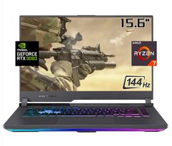 Laptop ASUS ROG Strix G15 FHD 144Hz GeForce RTX 3060 AMD Ryzen 7 4800H Win 11 32GB RAM SSD PCIe de 2TB