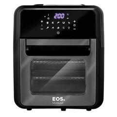 Fritadeira Air Fry Sem Óleo EOS Premium Digital Touch EAF12T, 12L, 127V, Titanium B169224