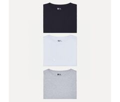 Kit 3 Camisetas Reserva Básicas Masculino