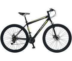 Bicicleta Aro 29 Colli Bike Force One 21 Marchas, Câmbios Shimano e Freio a Disco Preta