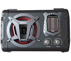 Caixa Amplificada Amvox ACA 90 Clock com Bluetooth USB Auxiliar MP3 Rádio FM 45W