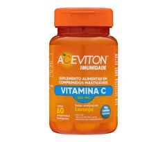 Aceviton Vitamina C Imunidade 60 Comprimidos Mastigáveis