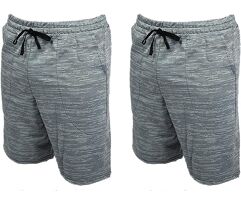 Kit com 2 Bermudas Moletom Masculino