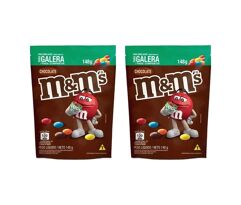 Combo 2 Pacotes M&MS Chocolate ao leite 148G