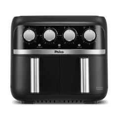 Fritadeira Air Fryer Dual Philco PFR3000PI Duplo Cesto 8L