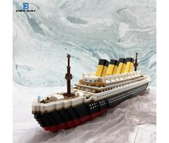 Modelo do Titanic 1860 Peças Blocos de Montar