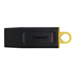 Pen Drive DataTraveler Exodia 128GB Kingston com Conexão USB 3.2 Preto/Amarelo DTX/128GB