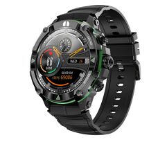 Smartwatch MASX Moss II Com Tela AMOLED Ligações Por Bluetooth A Prova D'Água