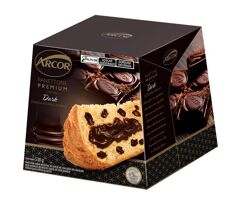 [REGIONAL] Panettone com Gotas de Chocolate Meio Amargo Recheio Dark Premium 530g Arcor