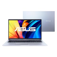 Notebook Asus Vivobook Intel Core I5-12450h 2GHz 8GB SSD 256GB Intel Iris Xe Tela 15.6 LED Full HD Linux Keepos Prata X1502za-Ej1761