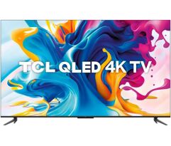 Smart TV TCL QLED 50” HDR10+ 4K Bluetooth UHD Google TV Dolby Vision 55C645