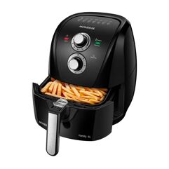 Fritadeira Air Fryer Sem Óleo Mondial 4L 1500W 127V Preto AFN-40-BFS