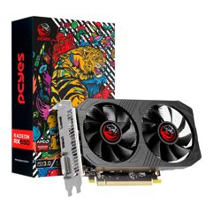 Placa de Vídeo RX 550 Radeon Graffiti Series Pcyes AMD 4 GB GDDR5 128 Bits Dual Fan PJRX5504GGR5DF