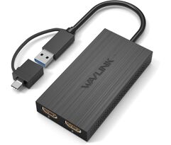 Adaptador de Vídeo Universal WAVLINK 4K 1080p PC Mobile