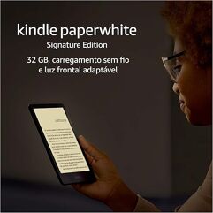 Kindle Paperwhite Signature Edition 32 GB à prova d’água carregamento sem fio