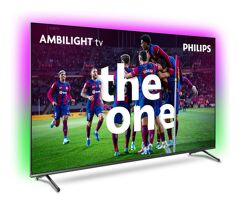 Smart TV 55" Philips THE ONE Ambilight 120Hz Google TV Dolby 40 WRMS 55PUG8808/78