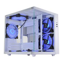 PC Gamer Amd Ryzen 5 4600g 16gb 3200mhz (radeon Vega 7) B450m SSD 240GB 500w 80 Plus Gabinete Aquario White Com 3 Fans Neologic Nli87553 U Unica Unica