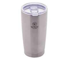 Copo Térmico WOLFF de Aço Inox Dupla Com Tampa 600ml