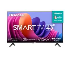 Smart TV Hisense FHD 43" DTS Virtual X Game Mode Alexa 43A4N