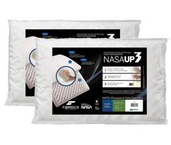 Kit 2 Travesseiros Nasa Up 3 Fibrasca