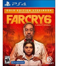 Far Cry 6: Edição Gold Steelbook PS4 - Mídia Física