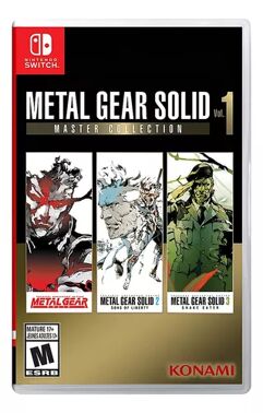 Metal Gear Solid Master Collection Vol 1 Switch - Mídia Física