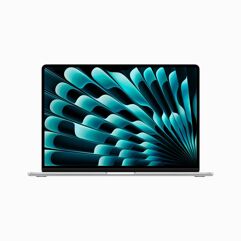 MacBook Air Apple 15" M2 CPU 8 Núcleos GPU 10 Núcleos 8GB RAM SSD 256GB Prateado MQKR3BZ/A