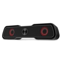 Caixa de Som Soundbar 2.0 Gamer 15w Rms Led Multilaser SP953